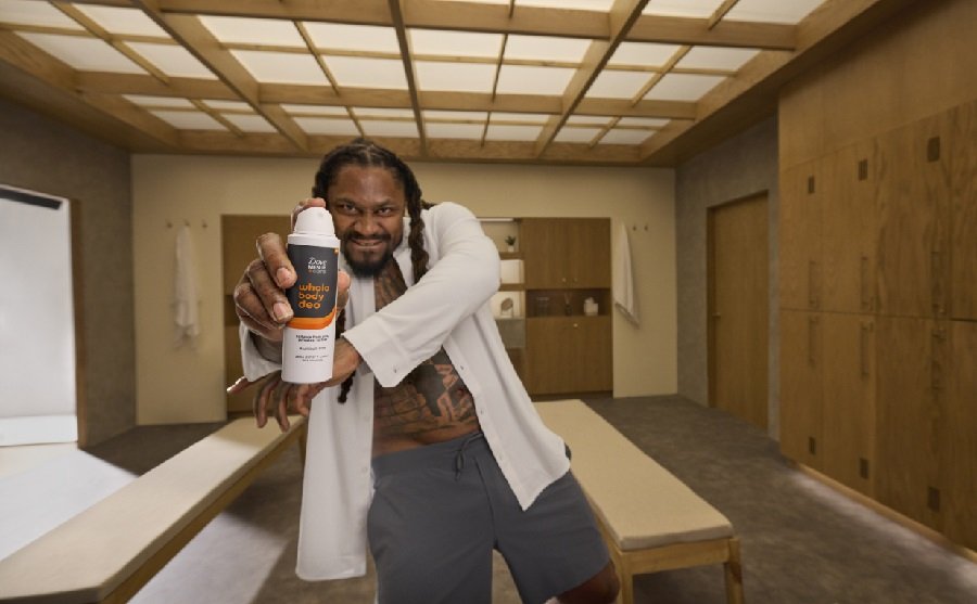 Dove partners with Marshawn Lynch to promote whole body deodorant